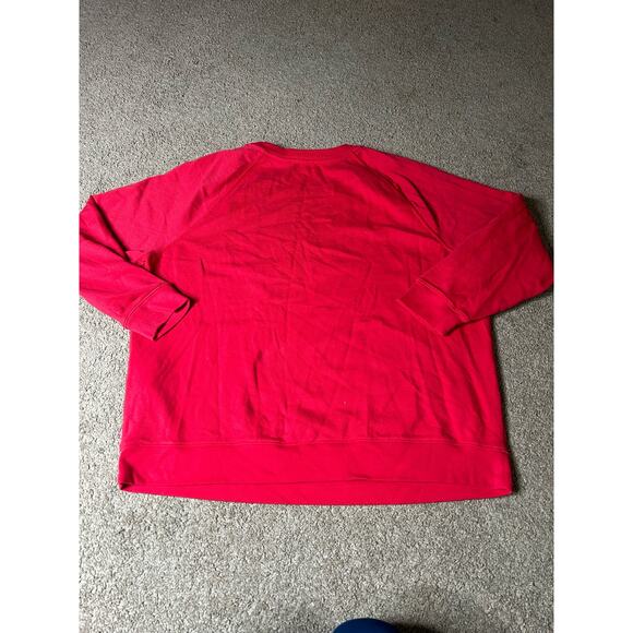 Women’s 2XL Levi’s red logo crew neck sweatshirt Levis brand comfy - Picture 5 of 5